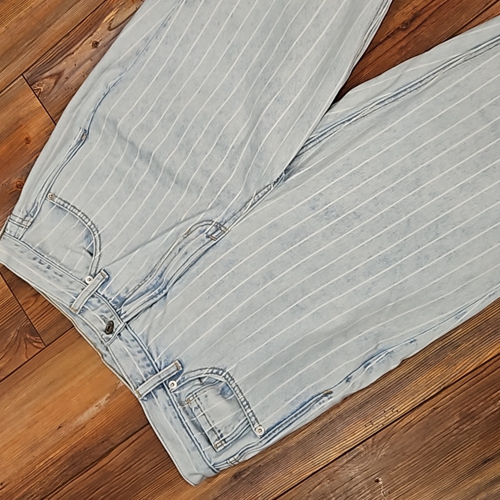 American eagle striped mom jeans - Picture 2 of 5
